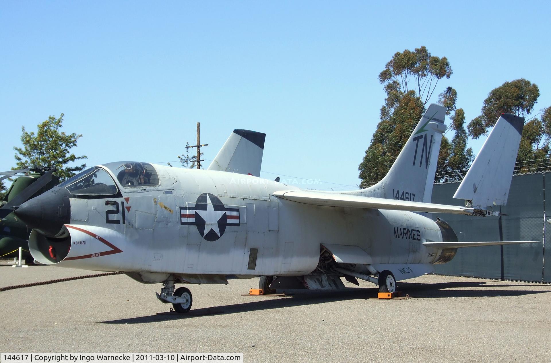 144617, Vought RF-8A Crusader C/N 5533, Vought RF-8G Crusader at the Flying Leatherneck Aviation Museum, Miramar CA