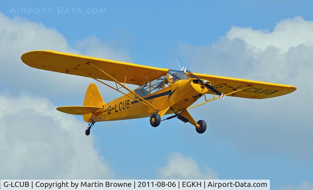 G-LCUB, 1959 Piper L-18C Super Cub (PA-18-95) C/N 18-1631, SHOT AT HEADCORN