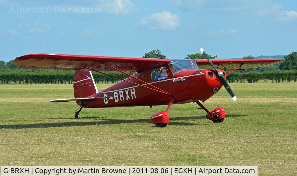 G-BRXH, 1946 Cessna 120 C/N 10462, SHOT AT HEADCORN