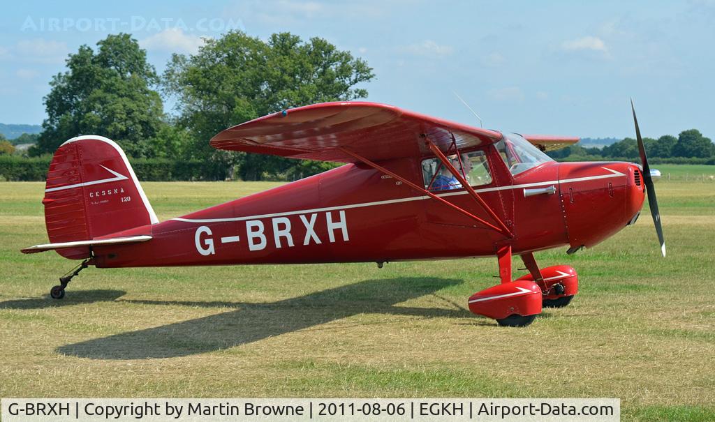 G-BRXH, 1946 Cessna 120 C/N 10462, SHOT AT HEADCORN