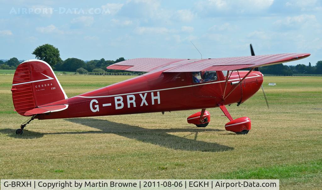 G-BRXH, 1946 Cessna 120 C/N 10462, SHOT AT HEADCORN