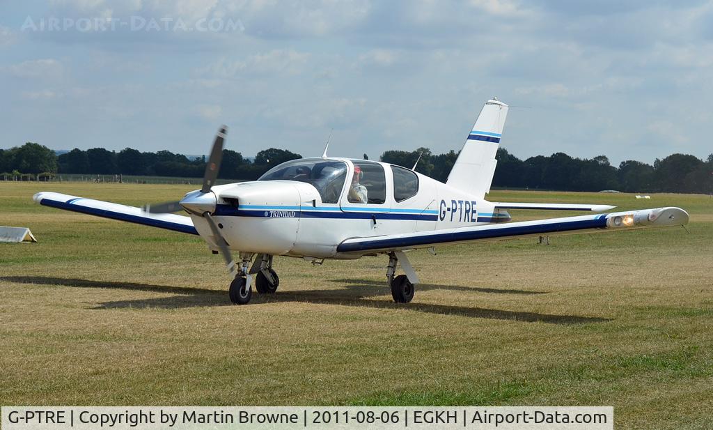 G-PTRE, 1987 Socata TB-20 Trinidad C/N 762, SHOT AT HEADCORN
