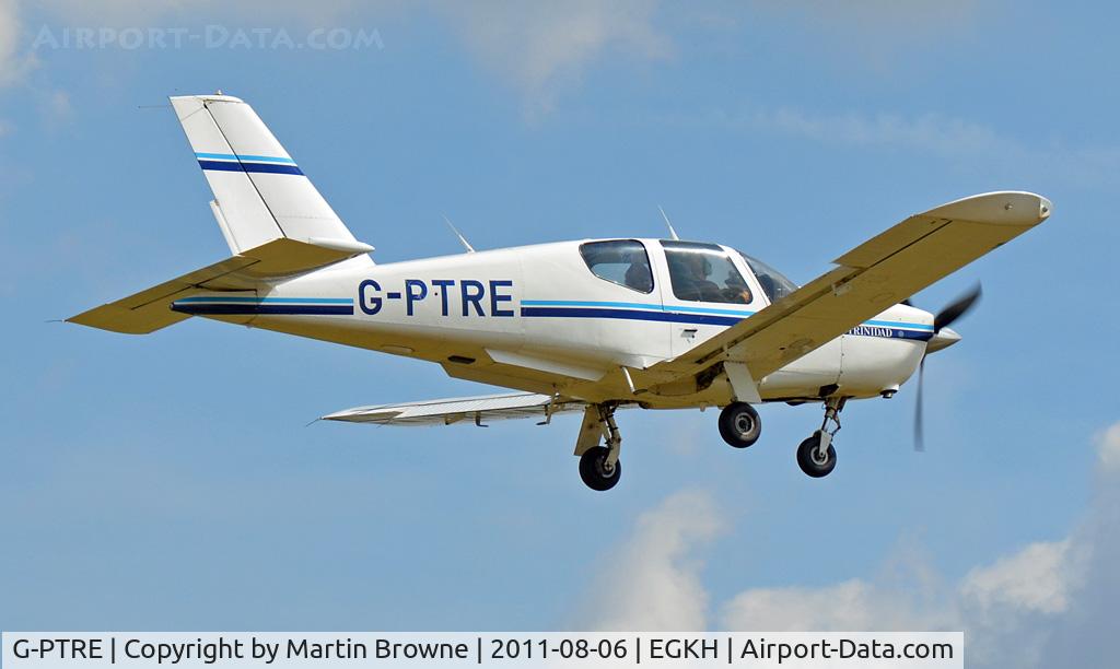 G-PTRE, 1987 Socata TB-20 Trinidad C/N 762, SHOT AT HEADCORN