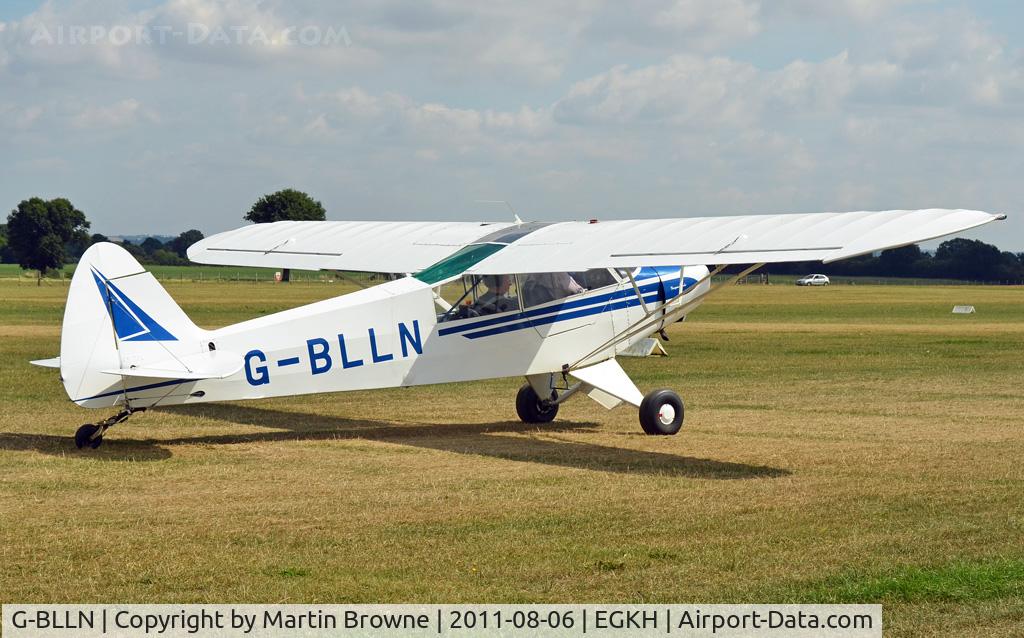 G-BLLN, 1954 Piper L-18C Super Cub C/N 18-3447, SHOT AT HEADCORN