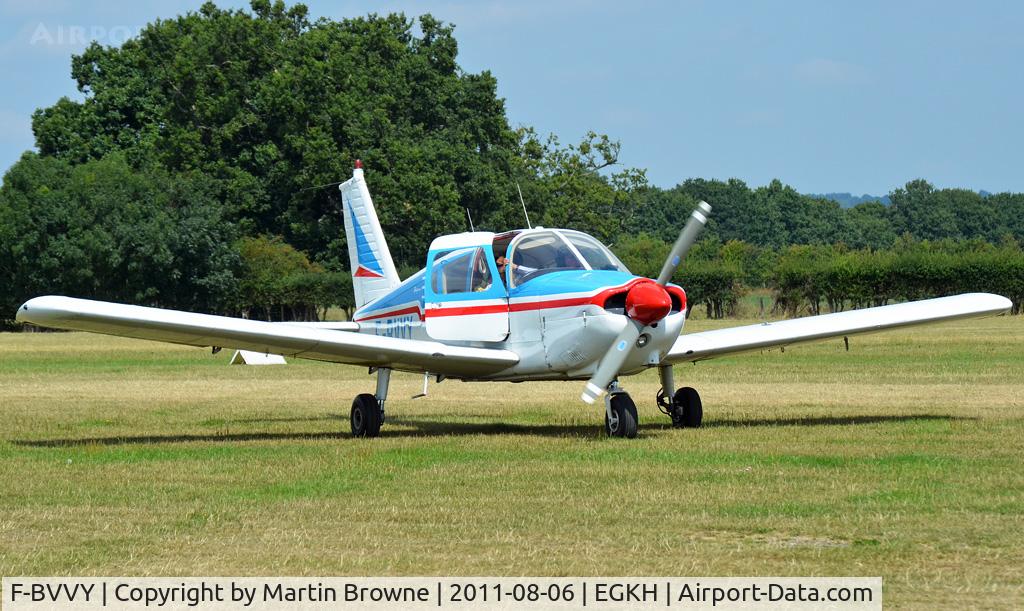 F-BVVY, 1969 Piper PA-28-180 Cherokee C/N 285336, SHOT AT HEADCORN