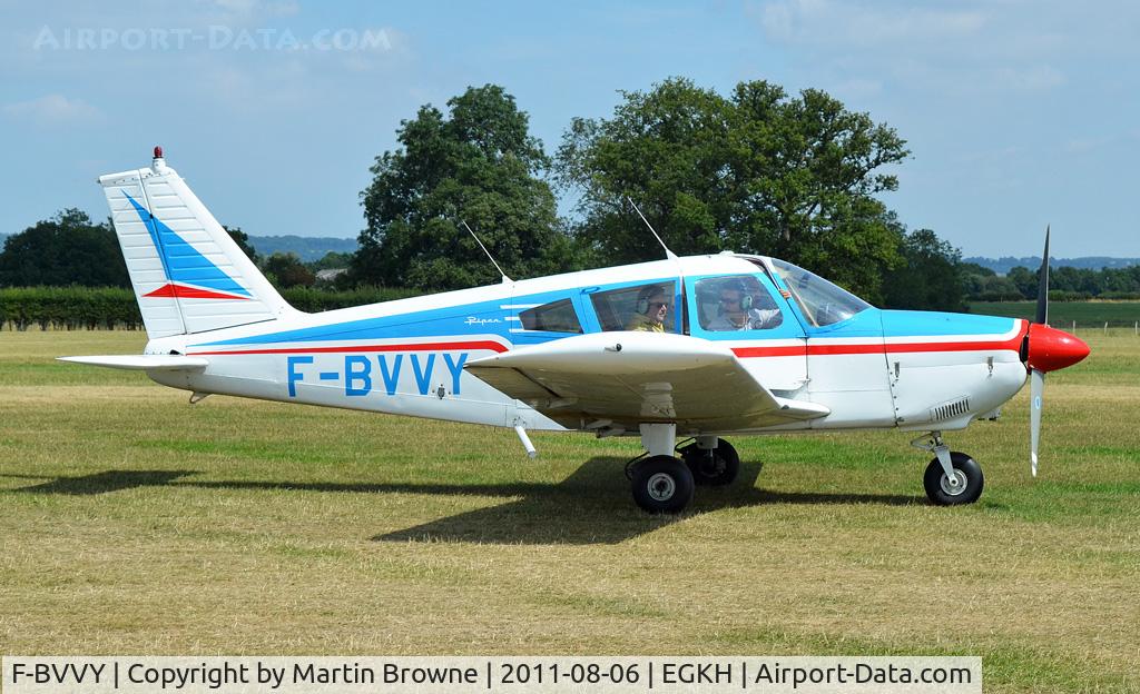 F-BVVY, 1969 Piper PA-28-180 Cherokee C/N 285336, SHOT AT HEADCORN
