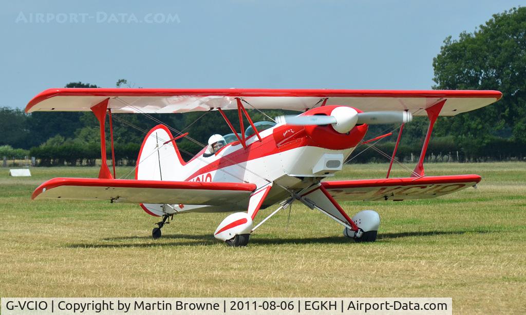 G-VCIO, 1997 EAA Acro Sport II C/N PFA 072A-12388, SHOT AT HEADCORN
