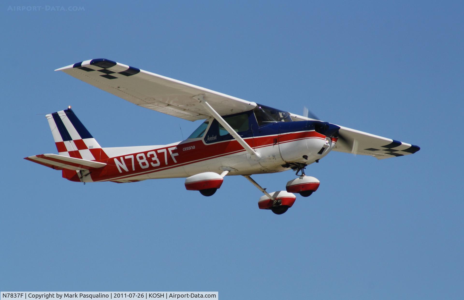 N7837F, 1973 Cessna A150L Aerobat C/N A1500450, Cessna A150L