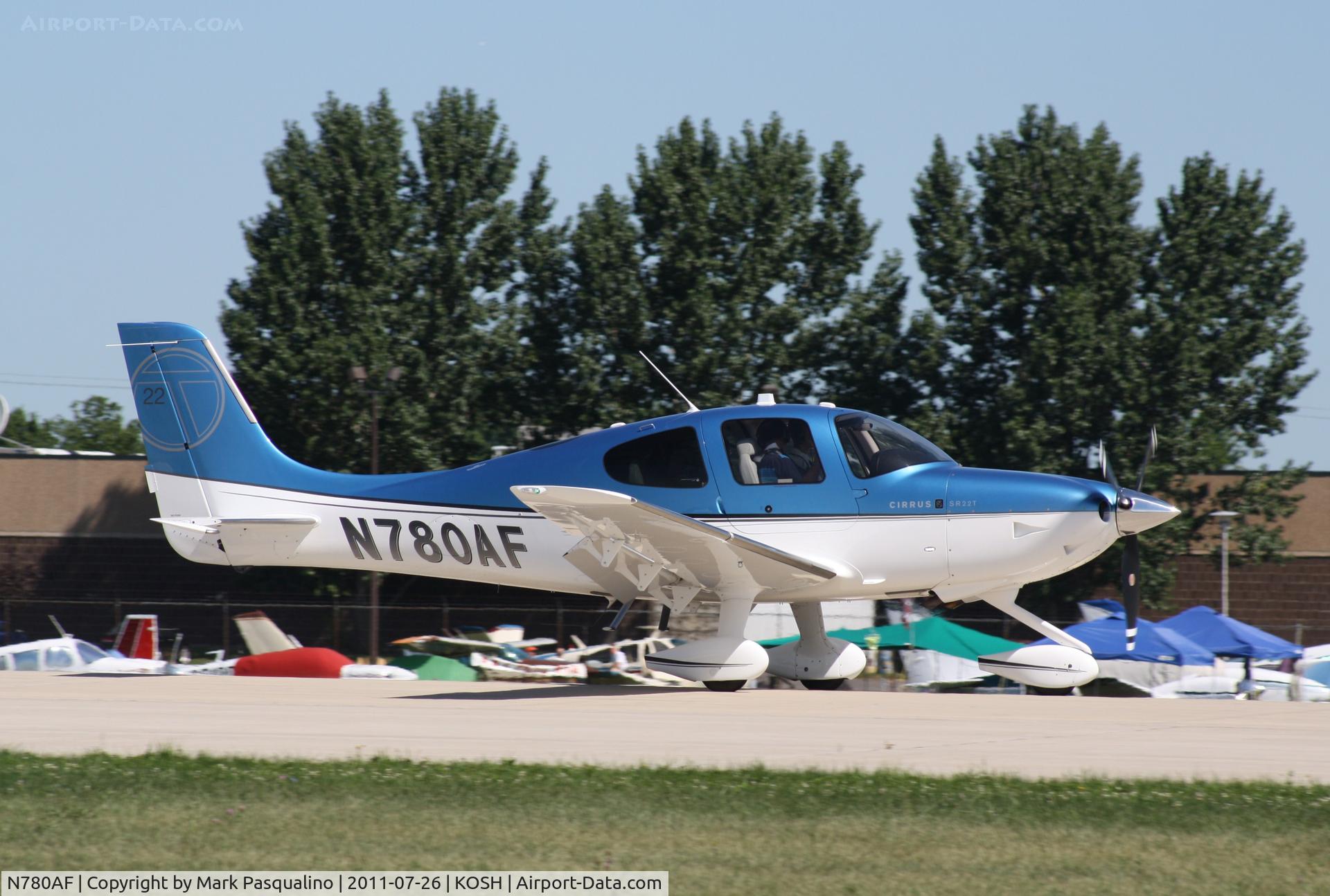 N780AF, 2011 Cirrus SR22T C/N 0161, Cirrus SR22T