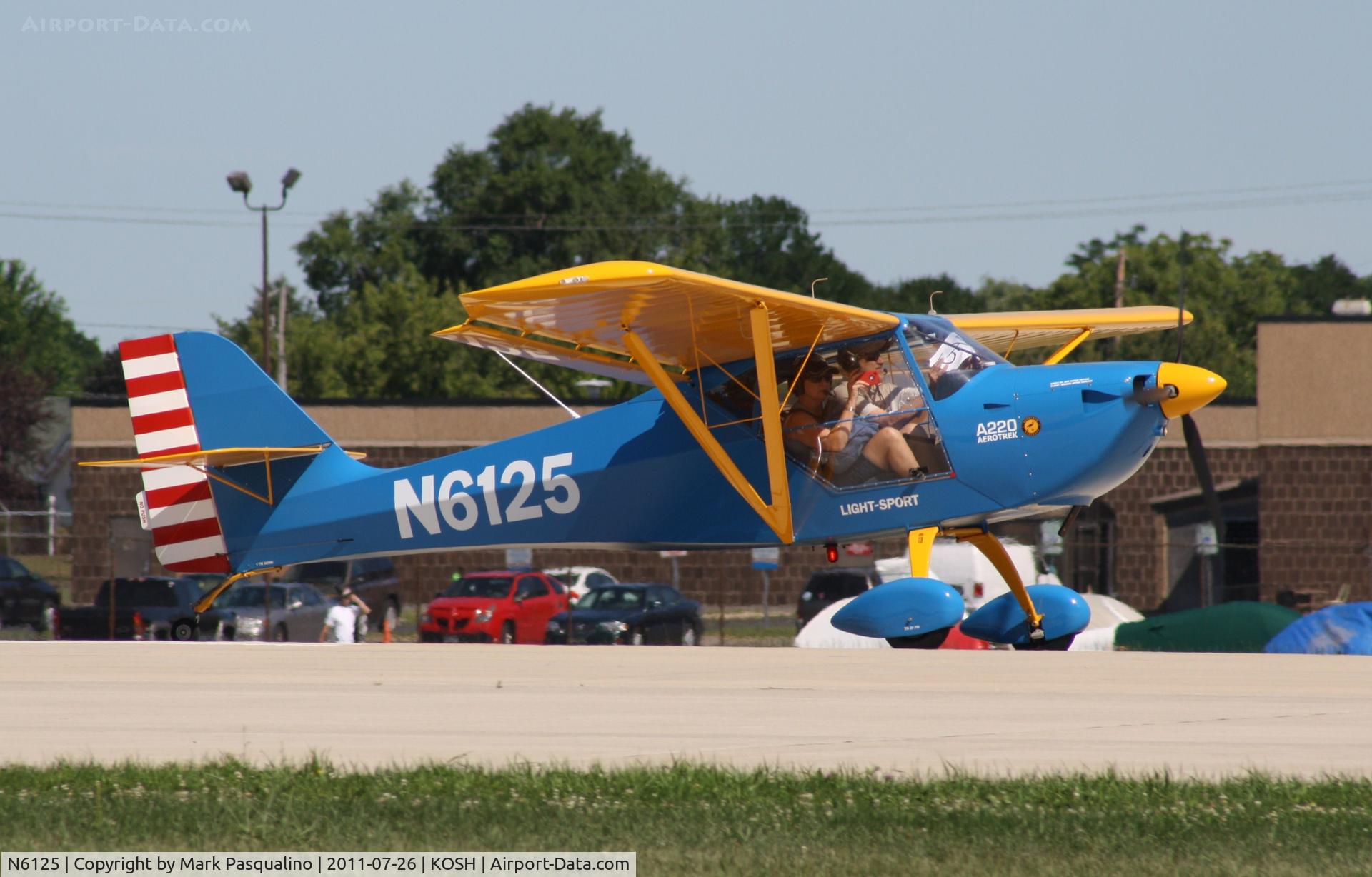 N6125, 2009 Aeropro CZ A220 C/N 28609, Aeropro Cz A220