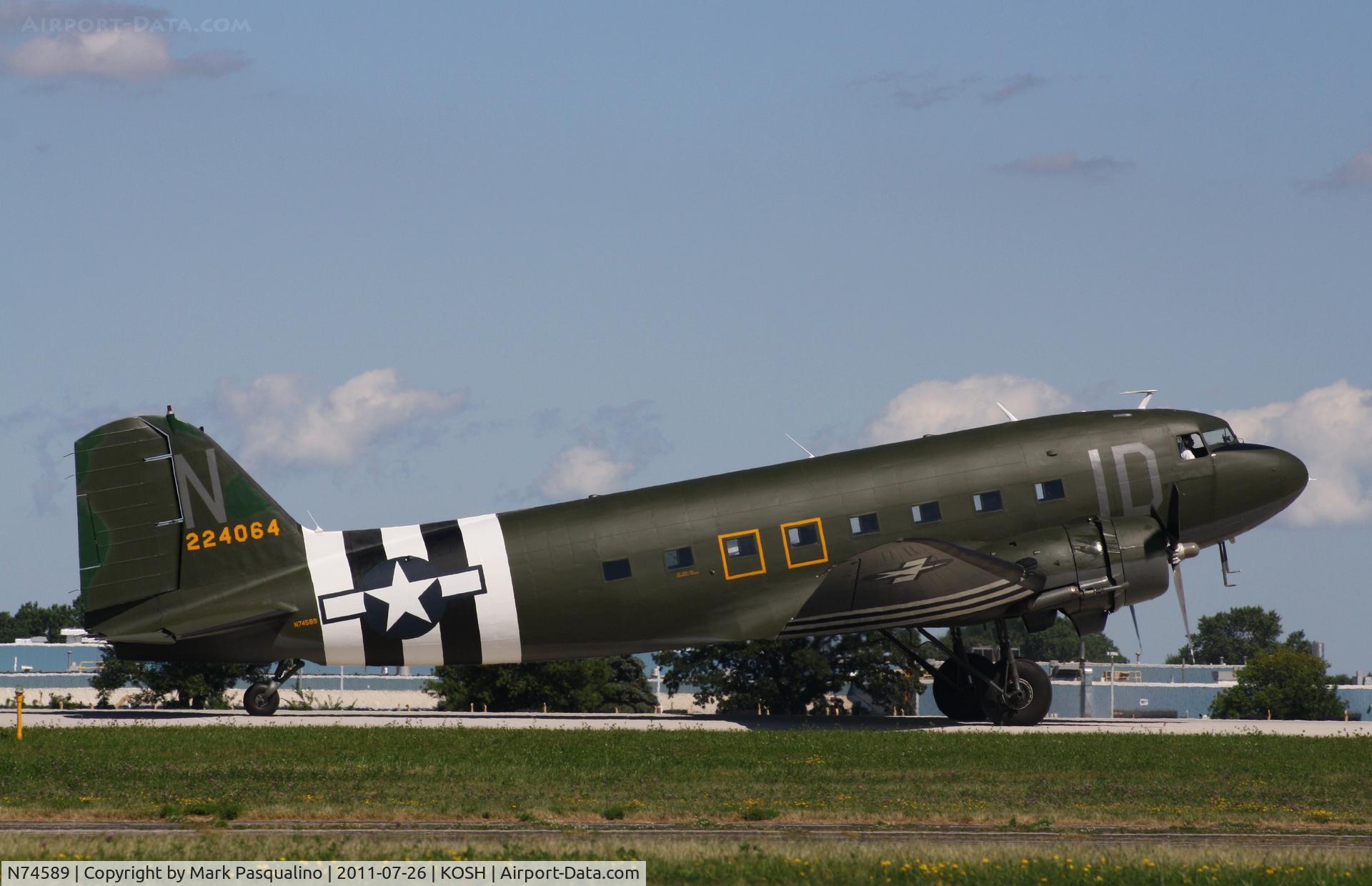 N74589, 1943 Douglas DC3C-S1C3G (C-47A) C/N 9926, Douglas DC3C-S1C3G