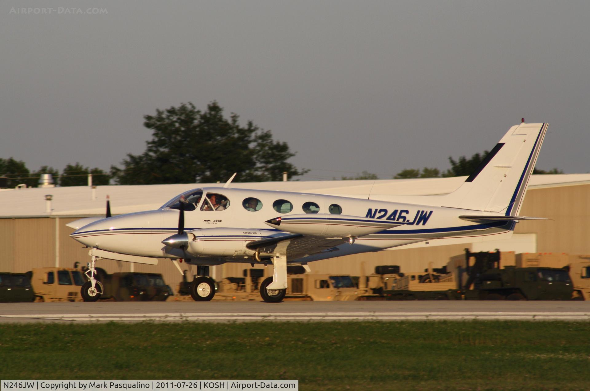 N246JW, 1981 Cessna 340A C/N 340A1253, Cessna 340A