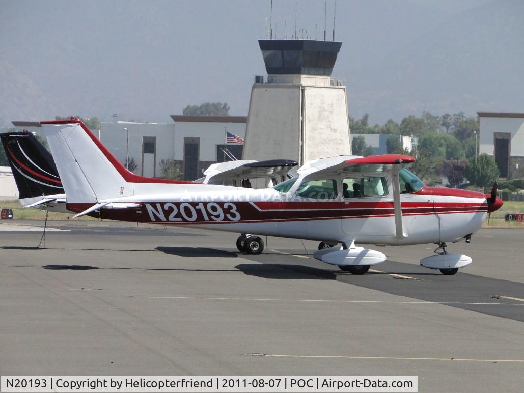 N20193, Cessna 172M C/N 17261085, Parked in transient parking