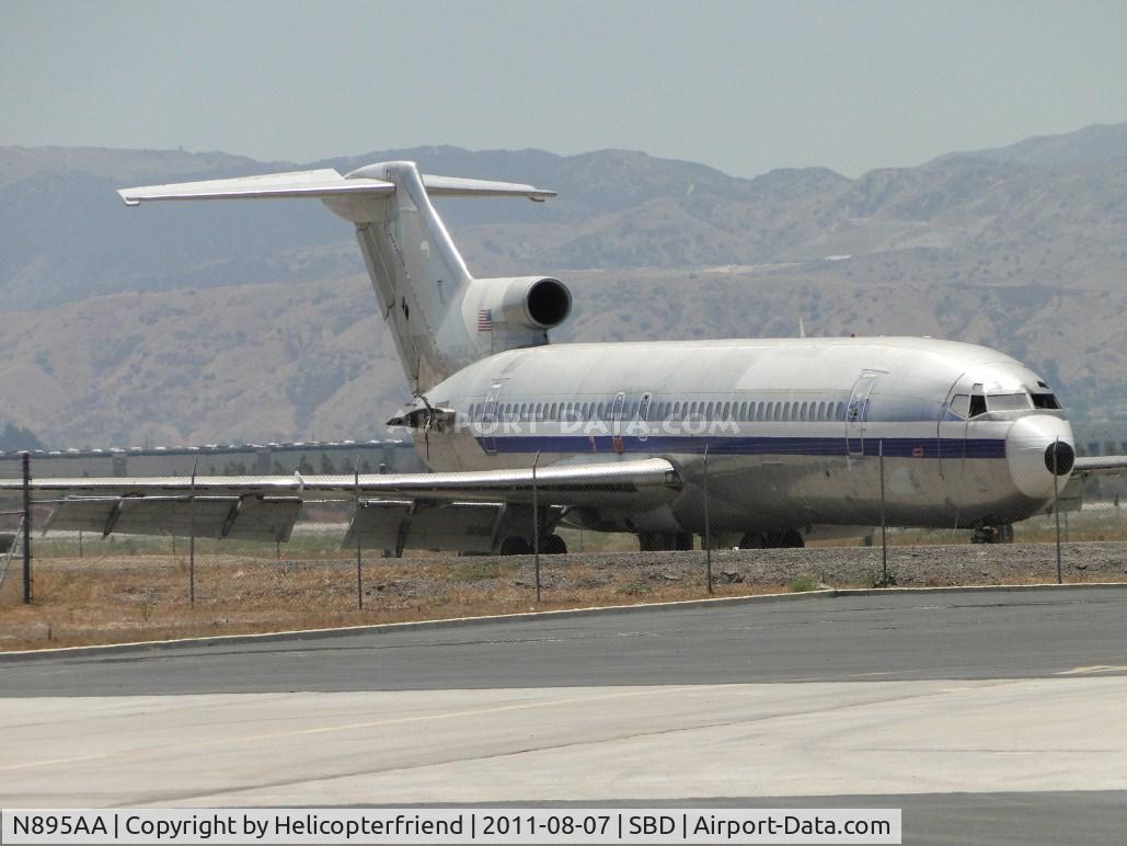 N895AA, 1980 Boeing 727-223 C/N 22011, Parked in the pratice area near US Forestry