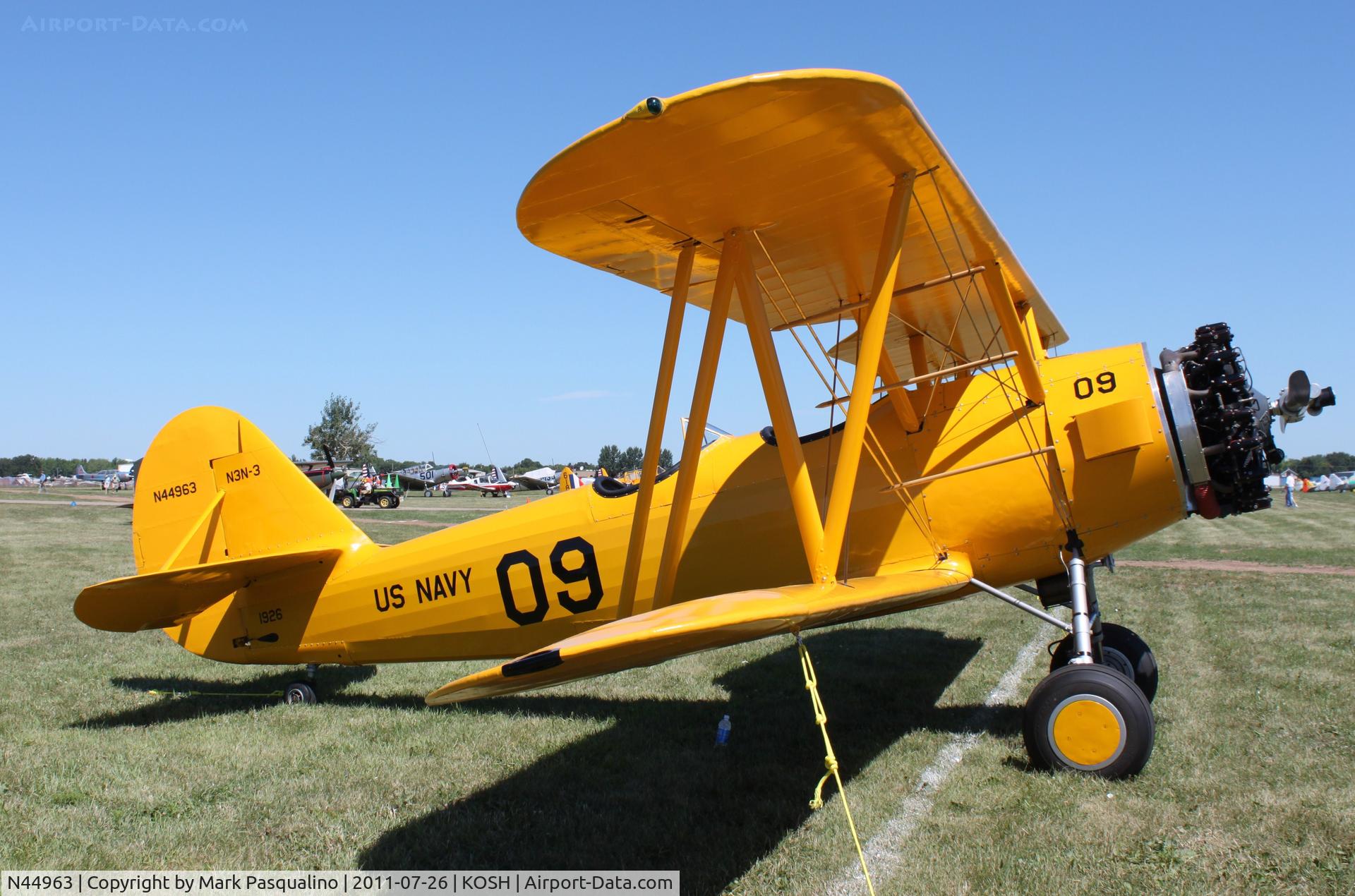 N44963, 1941 Naval Aircraft Factory N3N-3 C/N 1926, N3N-3