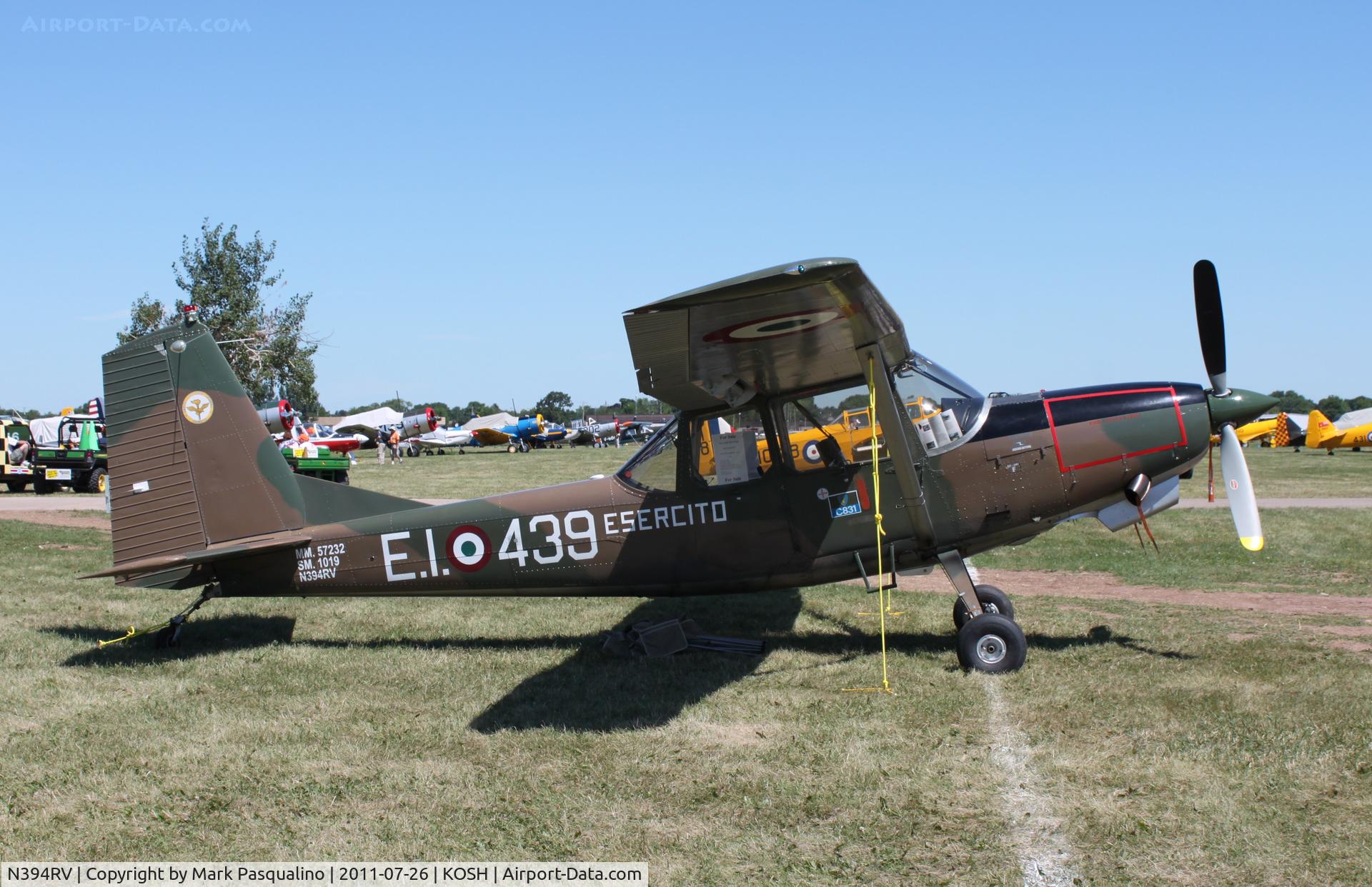 N394RV, SIAI-Marchetti SM-1019 C/N 040, SM 1019