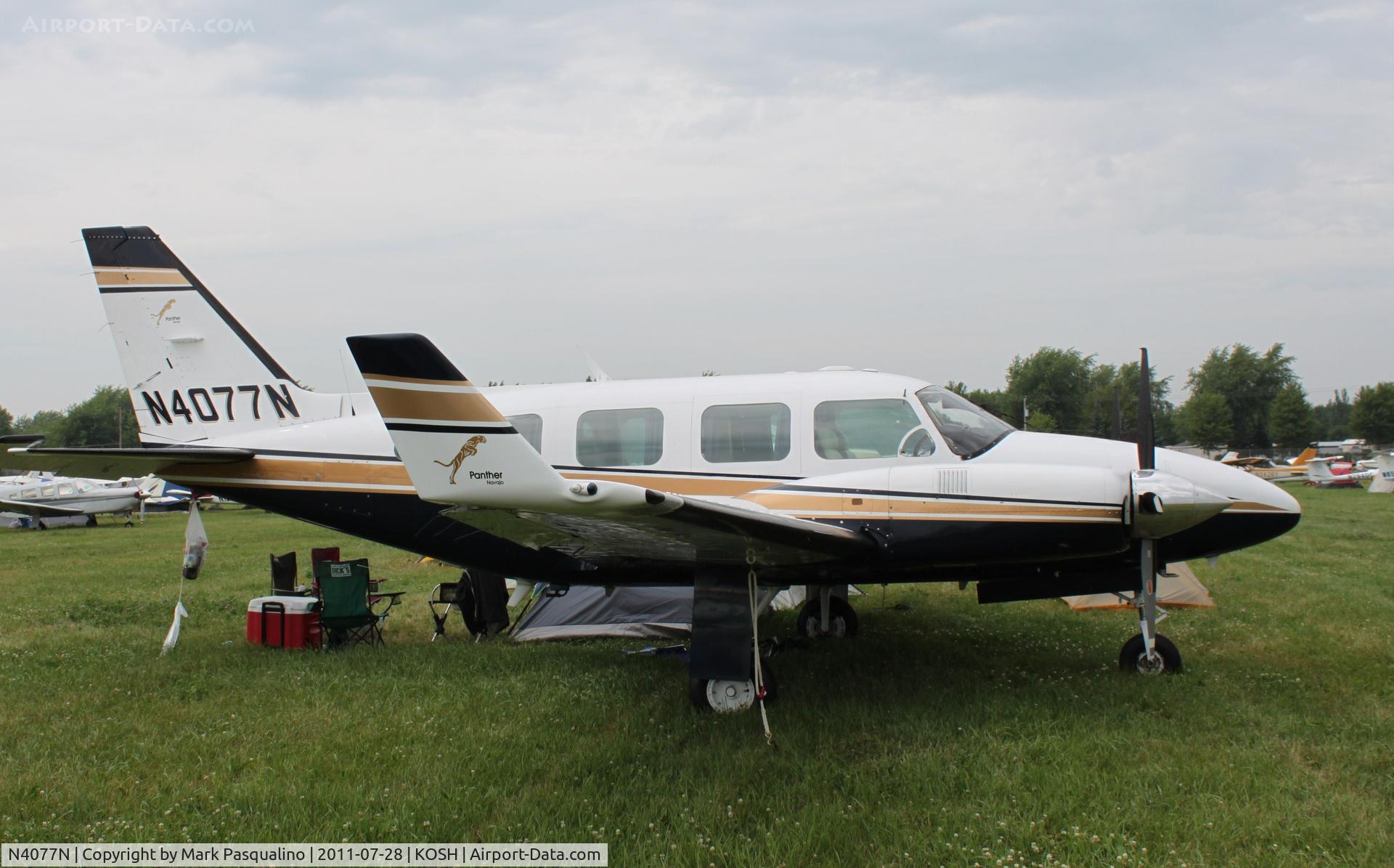 N4077N, Piper PA-31-310 Navajo C/N 31-8112027, Piper PA-31-350