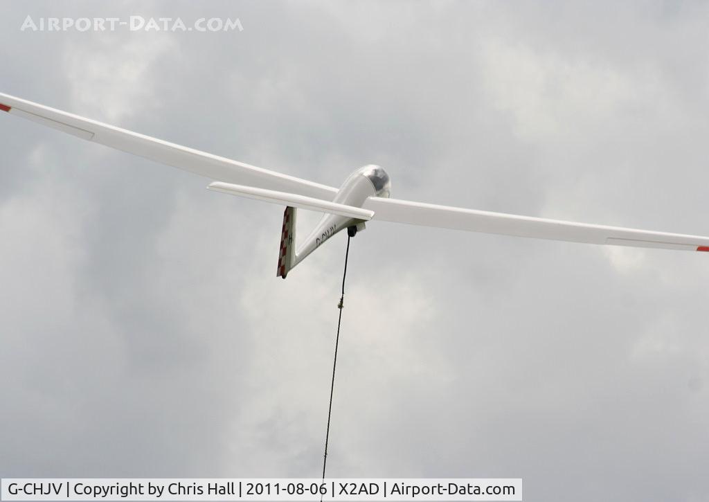 G-CHJV, 1975 Grob G-102 Astir CS C/N 1007, Cotswold Gliding Club at Aston Down