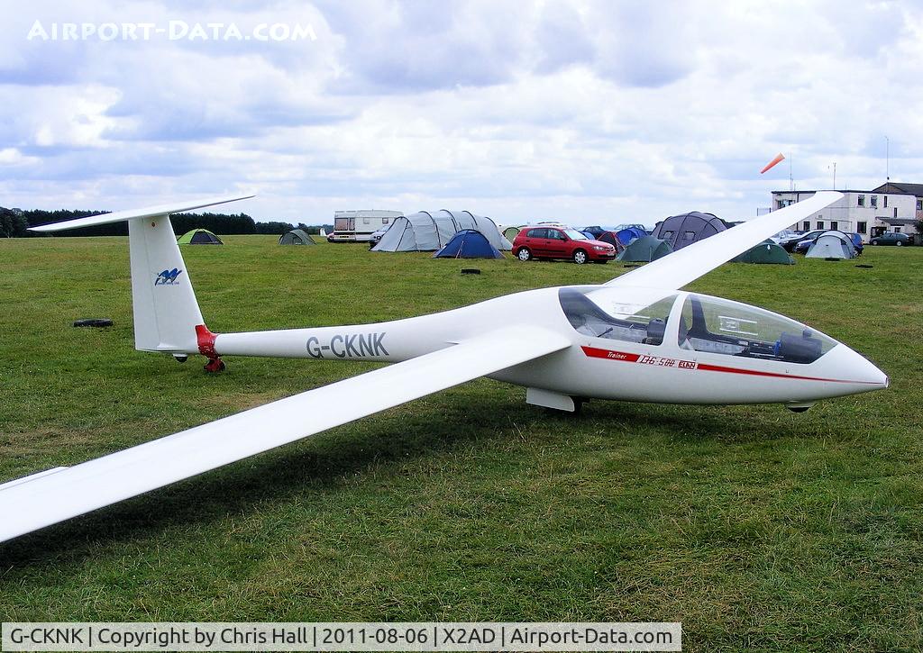 G-CKNK, 1994 Elan DG-500 Trainer C/N 5E116T48, Cotswold Gliding Club at Aston Down