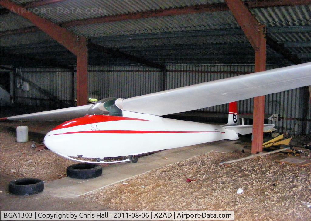 BGA1303, Elliots Of Newbury AP-5 Olympia C/N EON-O-101, at the Cotswold Gliding Club, Aston Down