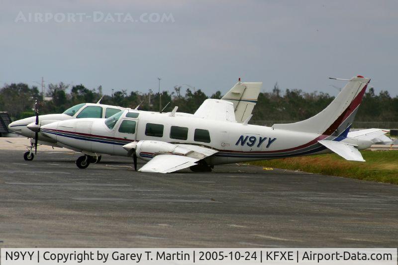 N9YY, 1970 Aerostar 600 C/N 60-0032, After hurricane Wilma.