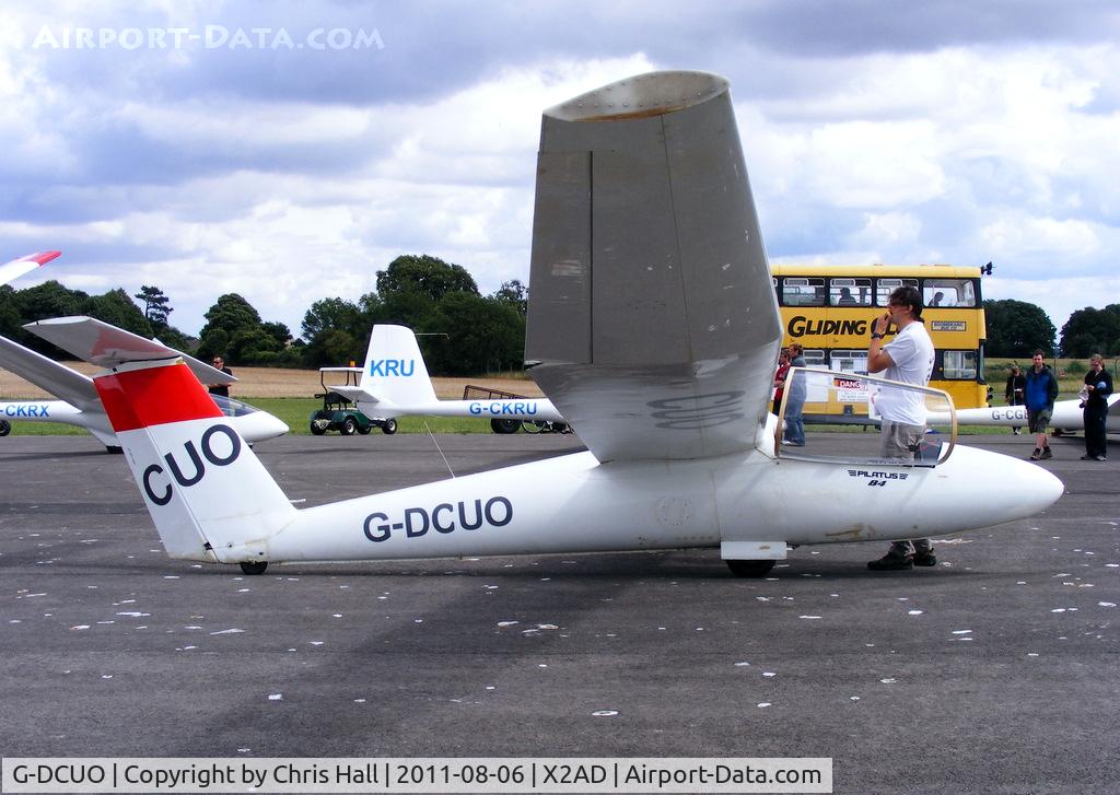 G-DCUO, 1973 Pilatus B4-PC11 C/N 040, at the Cotswold Gliding Club, Aston Down