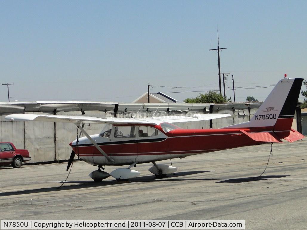 N7850U, 1964 Cessna 172F C/N 17251850, Parked on the east side of the tower