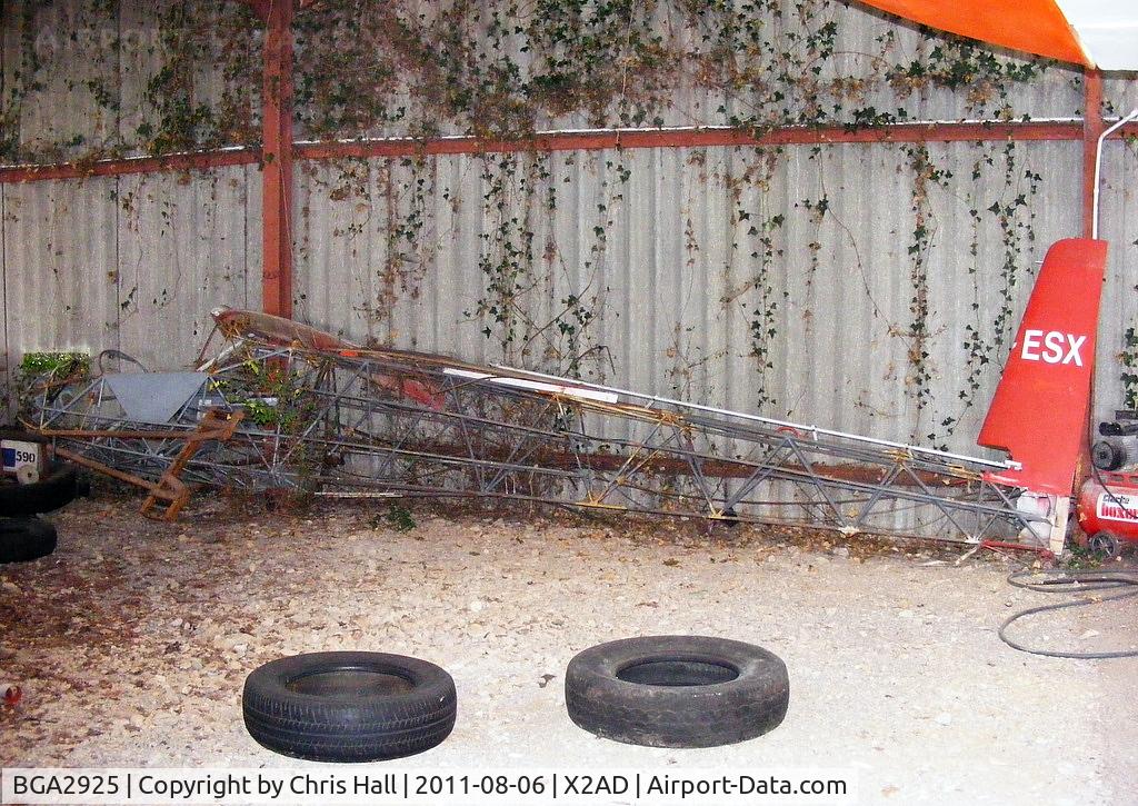 BGA2925, Schleicher Ka-8B C/N Not found BGA2925, at the Cotswold Gliding Club, Aston Down