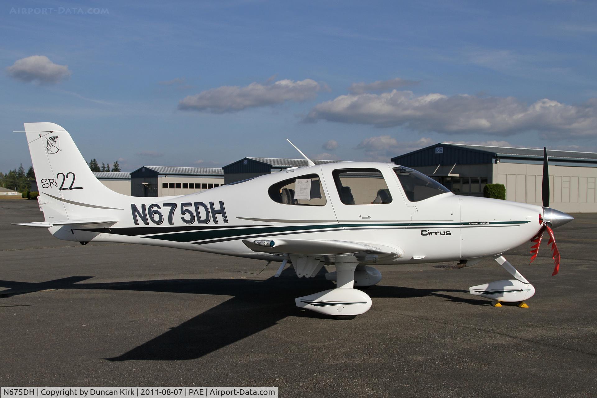 N675DH, 2002 Cirrus SR22 C/N 0163, Nice Cirrus for sale outside Regal Air