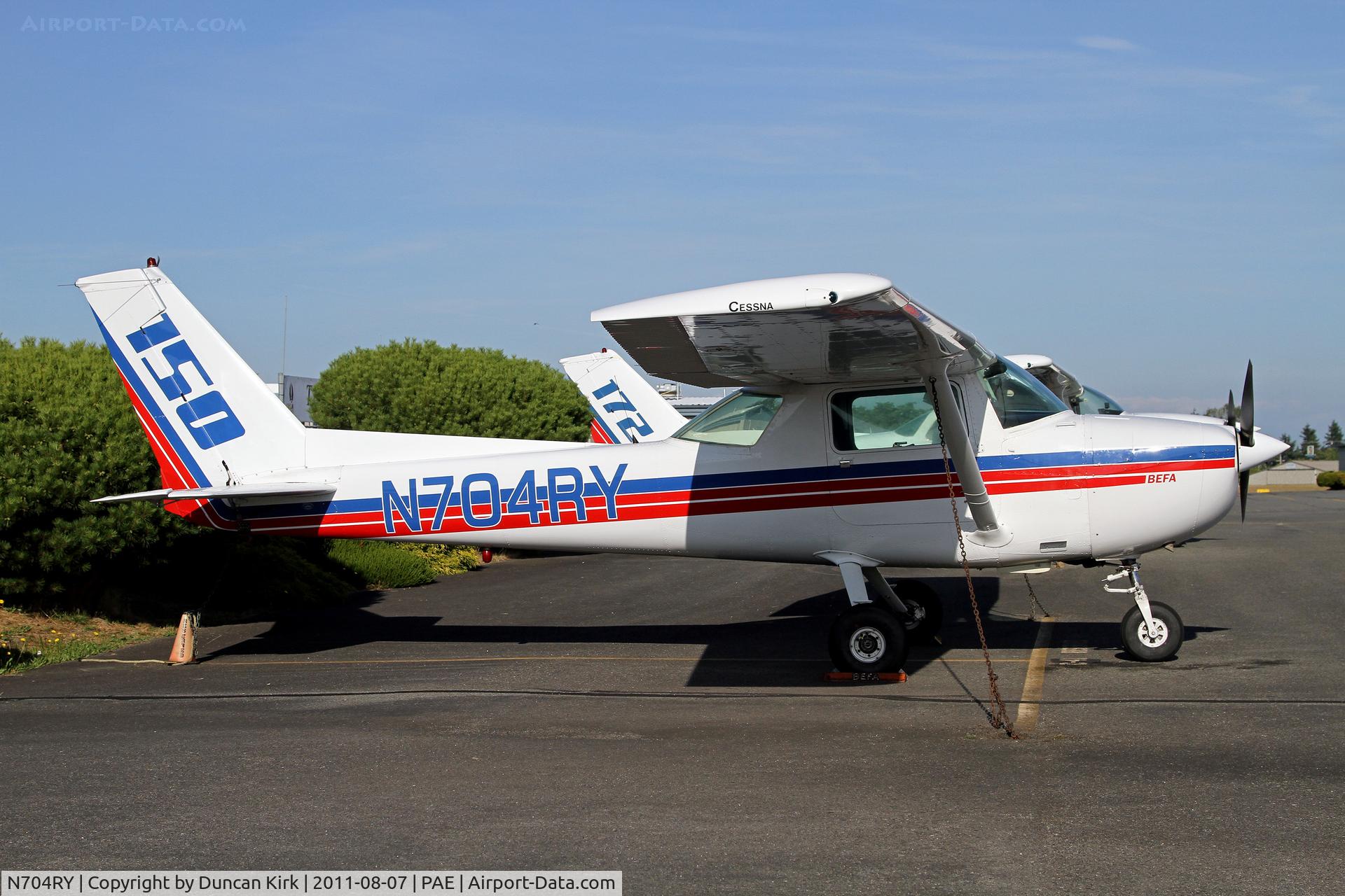 N704RY, 1976 Cessna 150M C/N 15078825, A Boeing Employees Flying Association chariot