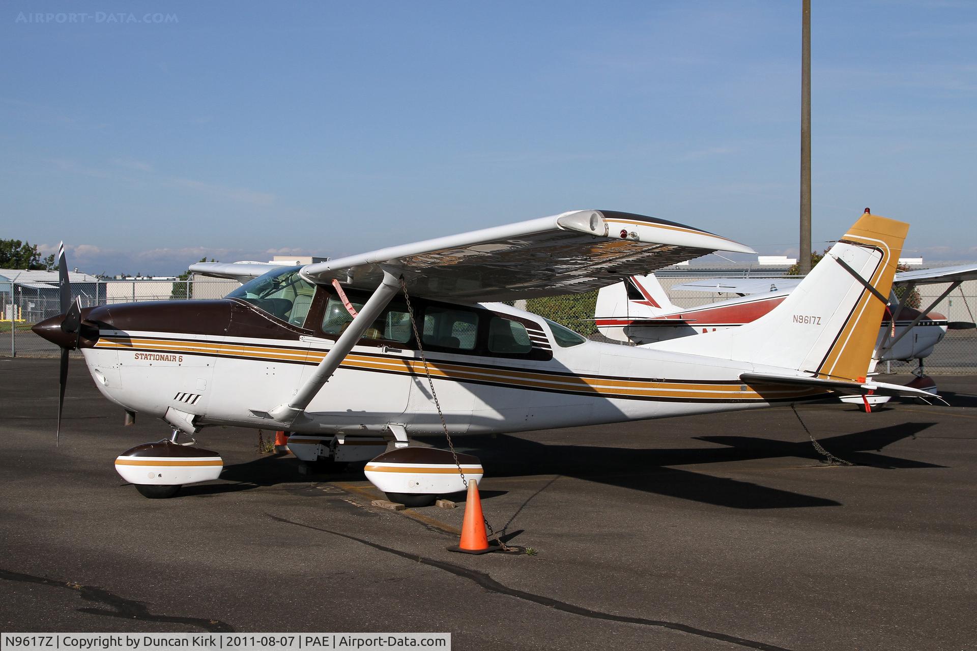 N9617Z, 1982 Cessna U206G Stationair C/N U20606578, Based Cessna 206