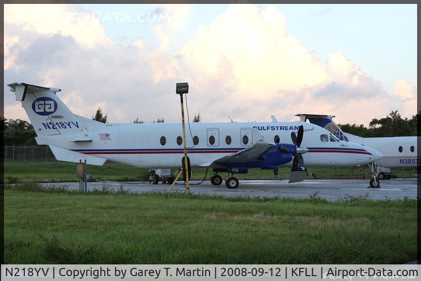N218YV, 1996 Beech 1900D C/N UE-218, Getting ready to reposition the planes to Cheyenne, Wyoming for Great Lakes.