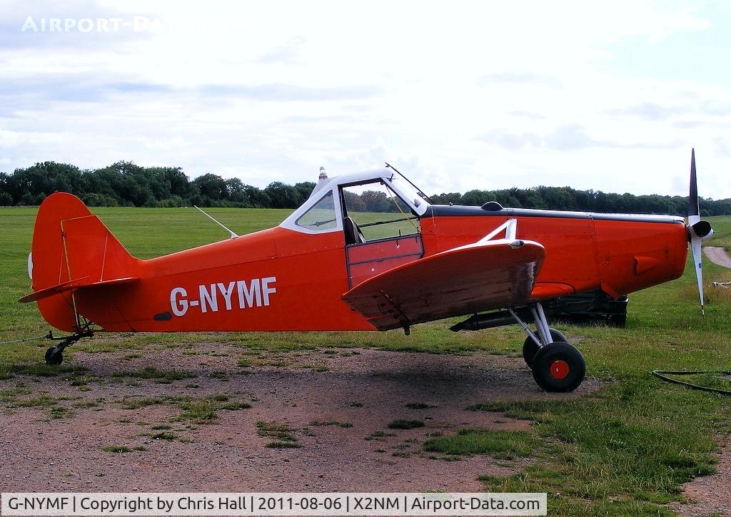 G-NYMF, 1975 Piper PA-25-235 Pawnee C/N 25-7556112, at the Bristol Gliding Club, Nympsfield