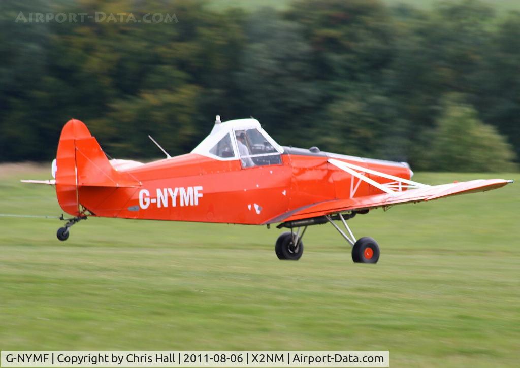 G-NYMF, 1975 Piper PA-25-235 Pawnee C/N 25-7556112, at the Bristol Gliding Club, Nympsfield