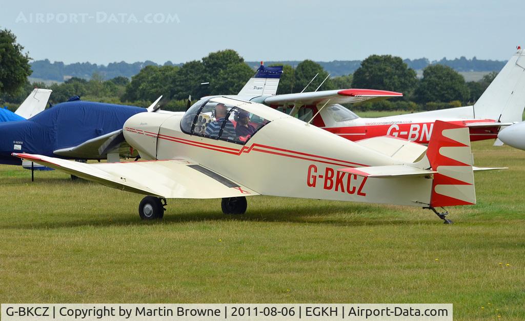 G-BKCZ, 1962 Jodel D-120A Paris-Nice C/N 207, SHOT AT HEADCORN