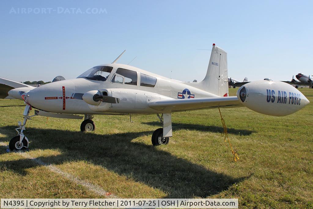 N4395, 1958 Cessna U-3A Blue Canoe (310A) C/N 38114, 1958 Cessna 310A, c/n: 38114 at 2011 Oshkosh
