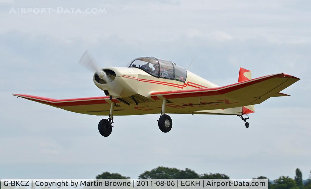 G-BKCZ, 1962 Jodel D-120A Paris-Nice C/N 207, SHOT AT HEADCORN