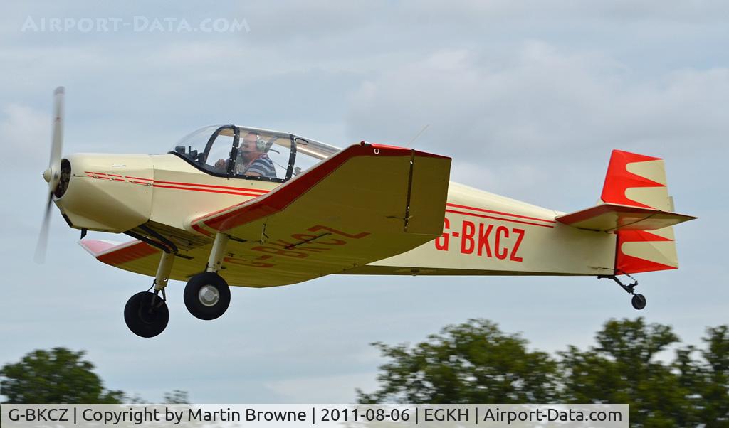 G-BKCZ, 1962 Jodel D-120A Paris-Nice C/N 207, SHOT AT HEADCORN