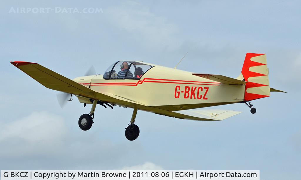 G-BKCZ, 1962 Jodel D-120A Paris-Nice C/N 207, SHOT AT HEADCORN