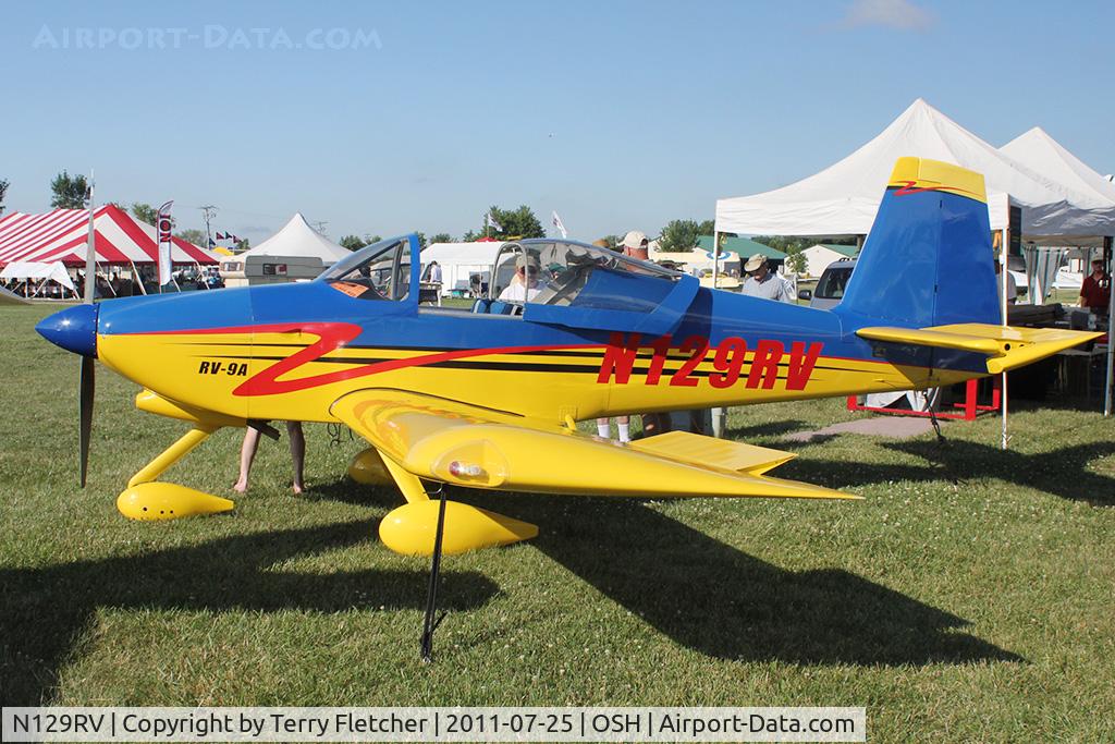 N129RV, 2000 Vans RV-9A C/N 2, 2000 Vans Aircraft Inc RV-9A, c/n: 2 at 2011 Oshkosh