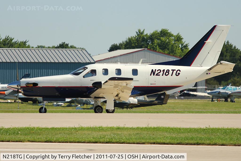 N218TG, Socata TBM-700 C/N 487, Socata TBM 700, c/n: 487 at 2011 Oshkosh