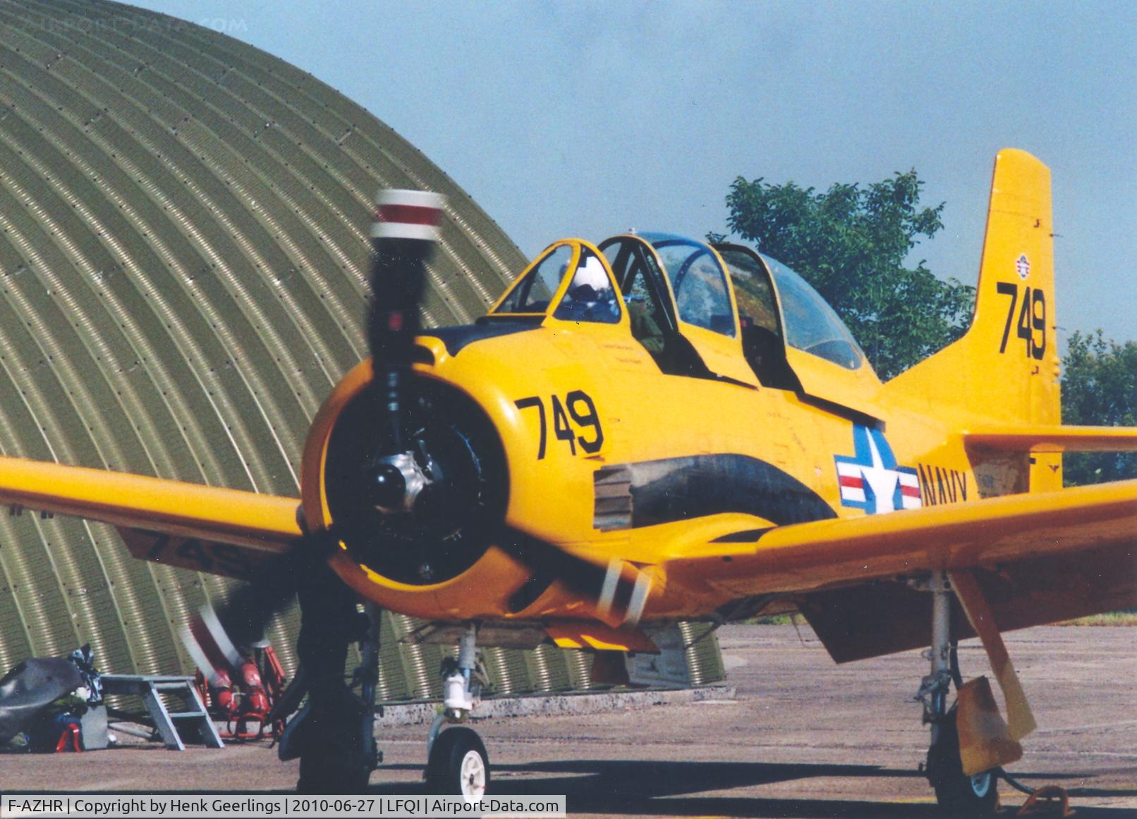 F-AZHR, North American T-28A Fennec C/N 174-602, Cambrai AFB