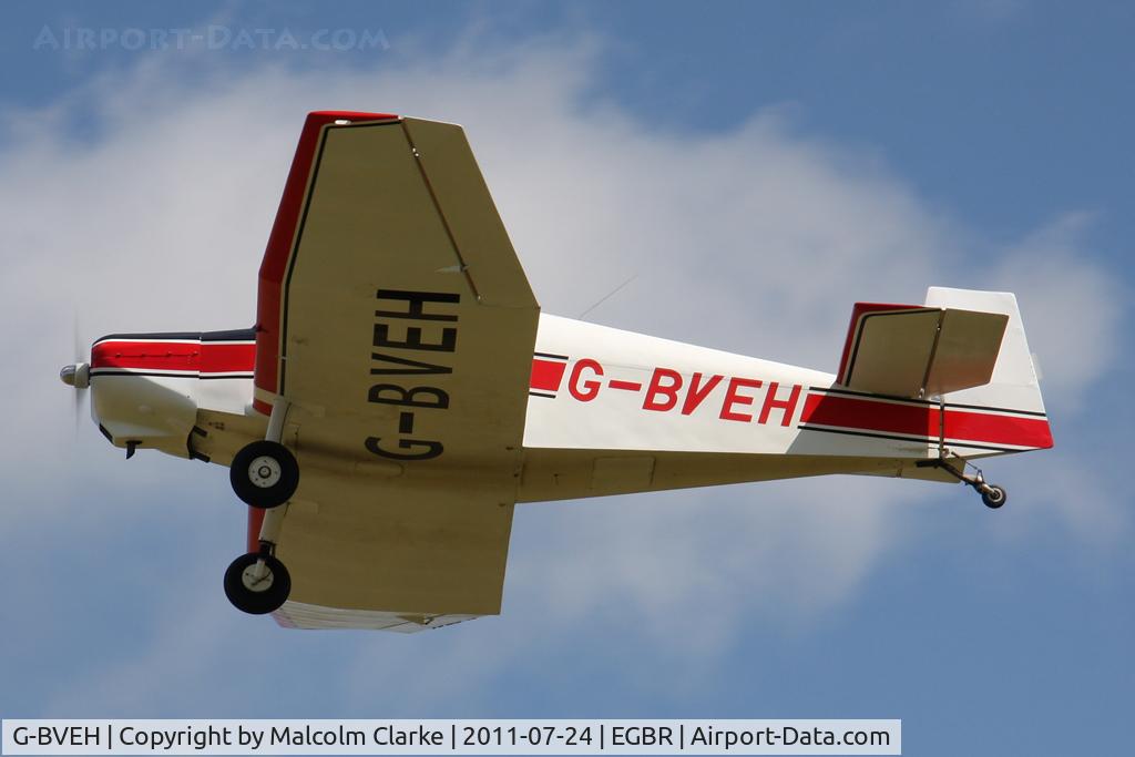 G-BVEH, 1964 Jodel D-112 C/N 1294, Jodel D-112 at Breighton Airfield's Wings & Wheels Weekend, July 2011.