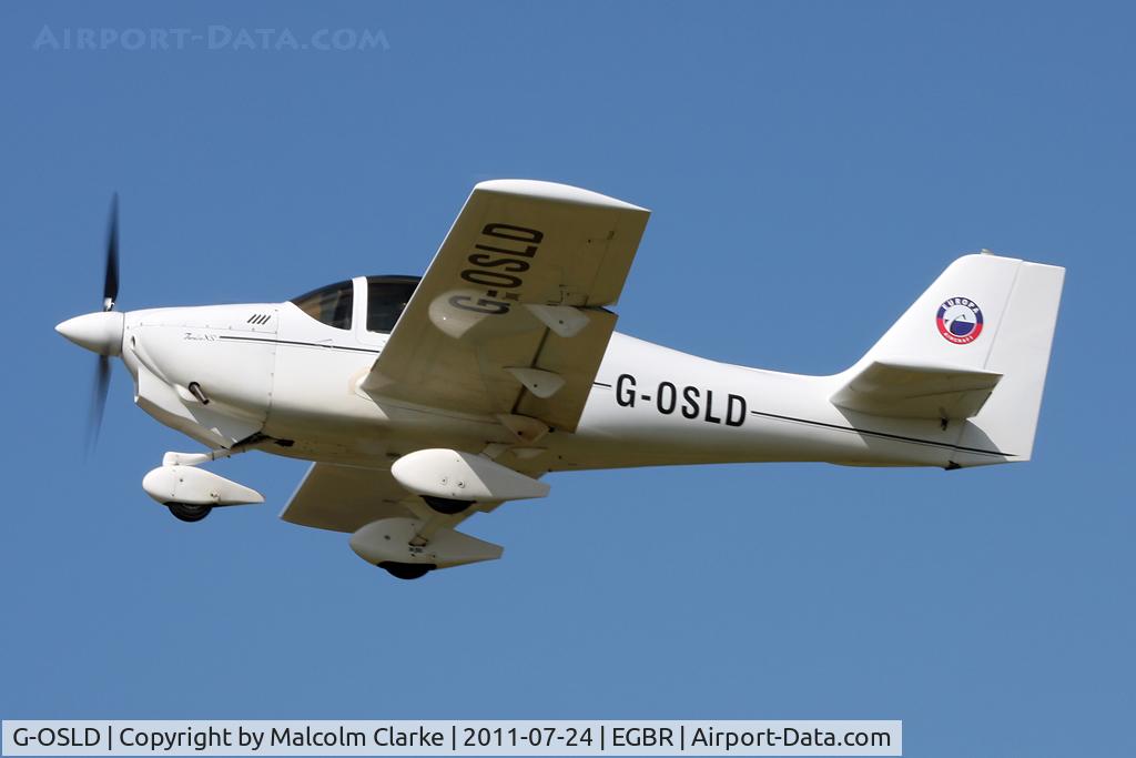 G-OSLD, 2000 Europa XS Tri-Gear C/N PFA 247-13641, Europa XS at Breighton Airfield's Wings & Wheels Weekend, July 2011.