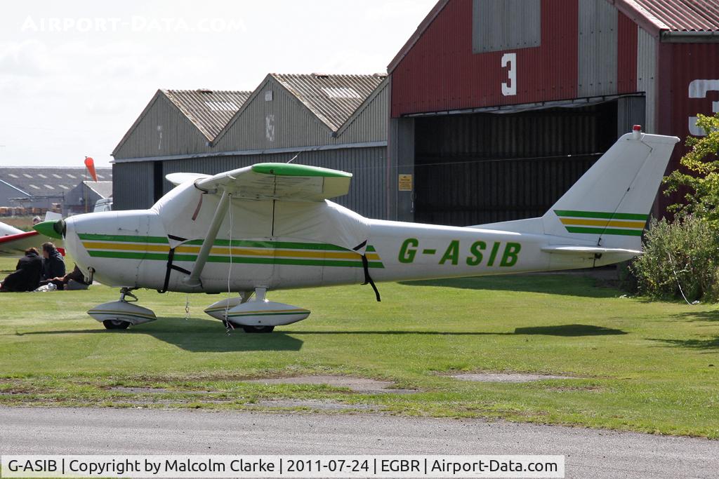 G-ASIB, 1963 Reims Cessna F172D C/N 0006, Reims F172D at Breighton Airfield's Wings & Wheels Weekend, July 2011.