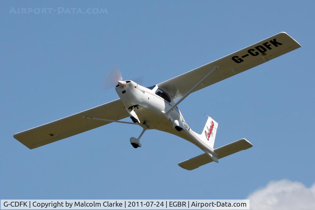 G-CDFK, 2006 Jabiru UL-450 Calypso C/N PFA 274A-14144, Jabiru SPL-450 at Breighton Airfield's Wings & Wheels Weekend, July 2011.