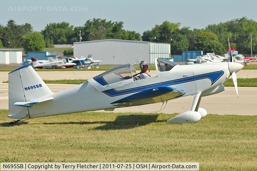 N695SB, Vans RV-6 C/N 24517, Baldwin Scott S BALDWIN VANS RV-6, c/n: 24517 at 2011 Oshkosh