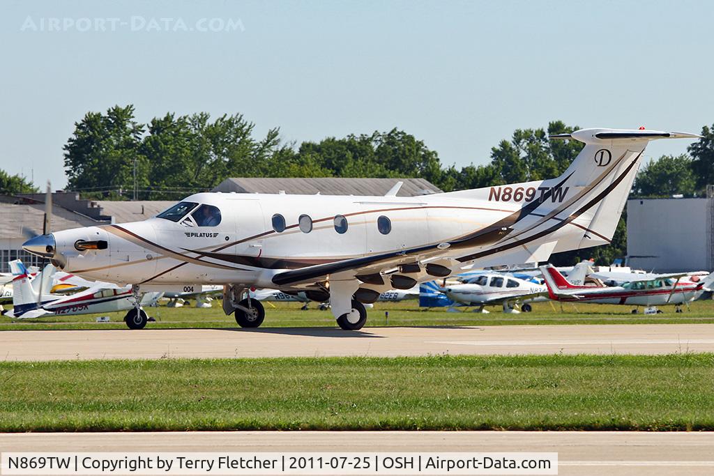 N869TW, 2008 Pilatus PC-12/47E C/N 1004, 2008 Pilatus Aircraft Ltd PC-12/47E, c/n: 1004 at 2011 Oshkosh