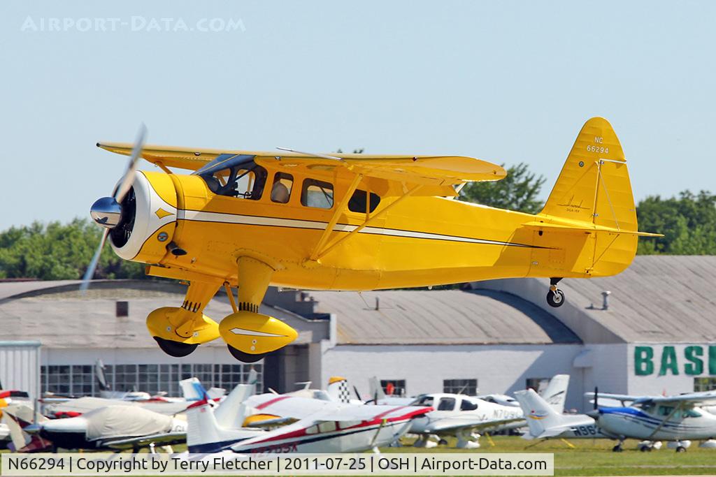 N66294, 1943 Howard Aircraft DGA-15P C/N 892, 1943 Howard Aircraft DGA-15P, c/n: 892 arriving at 2011 Oshkosh