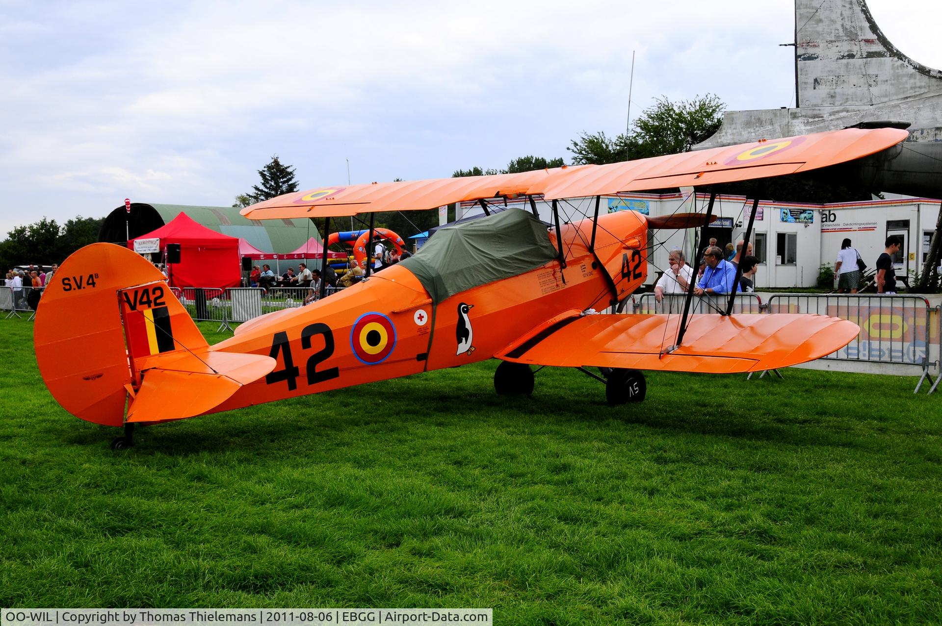 OO-WIL, Stampe-Vertongen SV-4B C/N 1184, Opendeur VZP 2011